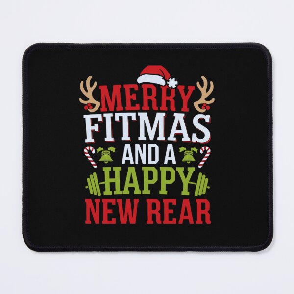 Item preview, Merry Fitmas And A Happy New Rear Ugly Sweater designed and sold by luannsemmsobre.