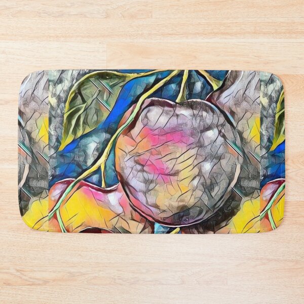 Item preview, a play of colors on a branch with cherries designed and sold by PinkishGlasses.