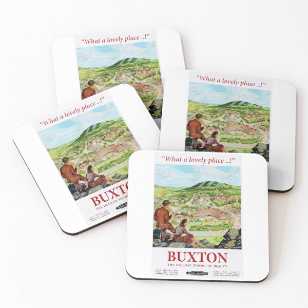 Item preview, Vintage Railway travel Poster Buxton  designed and sold by Random Railways.