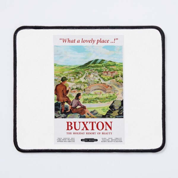 Item preview, Vintage Railway travel Poster Buxton  designed and sold by Random Railways.