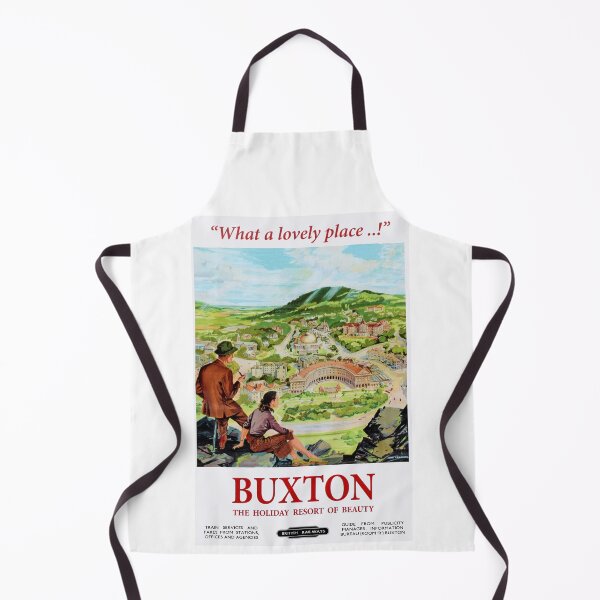 Item preview, Vintage Railway travel Poster Buxton designed and sold by Random Railways.