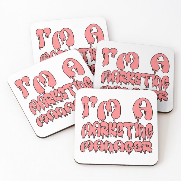 Item preview, I'M A MARKETING MANAGER designed and sold by sednalafandy79.