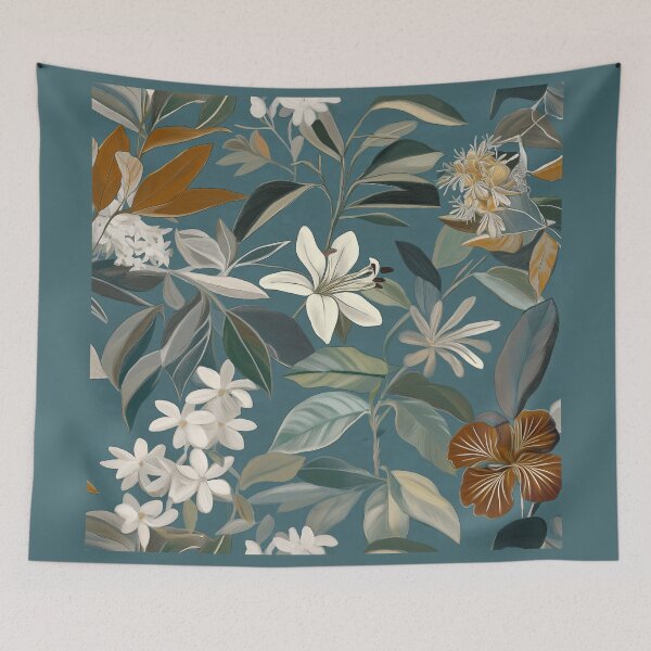 Item preview, Floral, botanic design in a sophisticated colour palette designed and sold by Shoot-The-Moon.