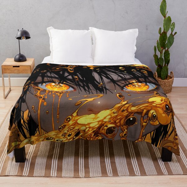 Item preview, Glowing Molten Gold Anime designed and sold by bubblegoth.