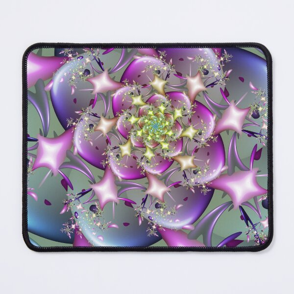 Item preview, Starry Spiral Fractal designed and sold by pinkal.
