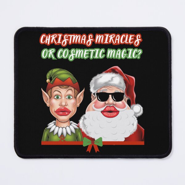 Item preview, Christmas plastic surgery.Elf and Santa after plastic surgery. designed and sold by JAGA-ALIME.