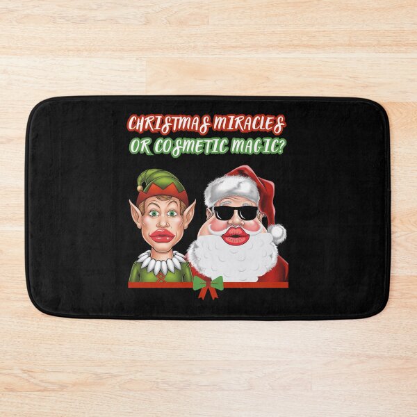 Item preview, Christmas plastic surgery.Elf and Santa after plastic surgery. designed and sold by JAGA-ALIME.