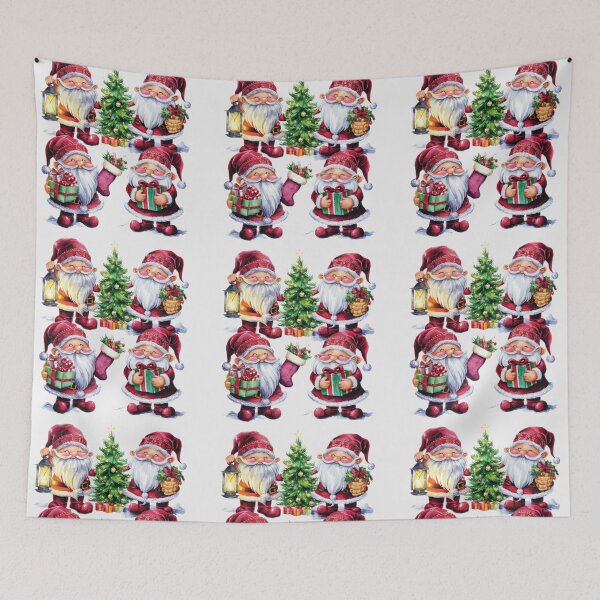 Item preview, Christmas Funny dwarfs  vintage pattern ,Holiday Pattern,Vintage Christmas Pattern,christmas retro,Christmas Pattern designed and sold by Expressions-Sel.