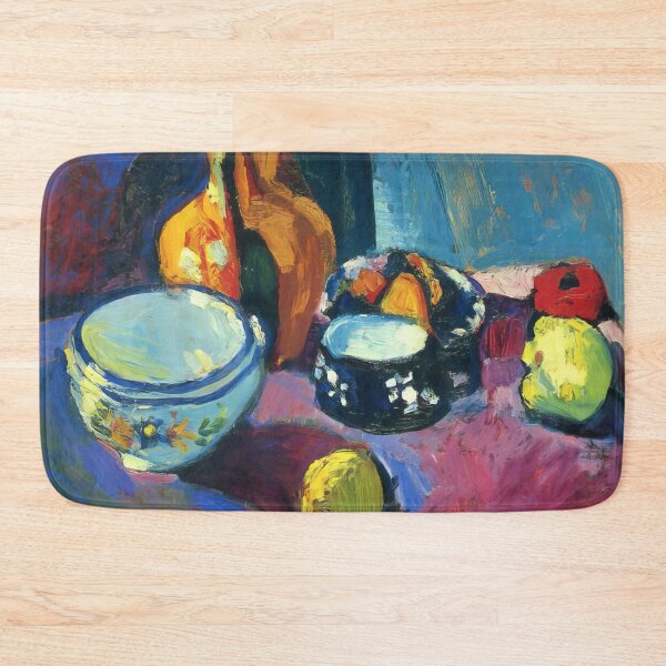 Item preview, Henri Matisse - Dishes and Fruit on a Red and Black Carpet - 1901 designed and sold by flexmortis.
