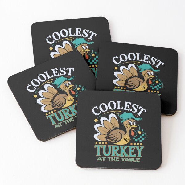 Item preview, Coolest Turkey at the Table Funny Thanksgiving designed and sold by luannsemmsobre.