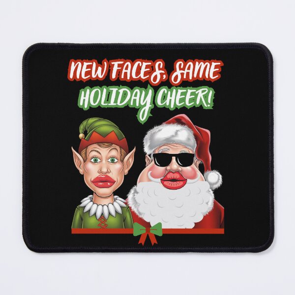 Item preview, Christmas plastic surgery.Elf and Santa after plastic surgery. designed and sold by JAGA-ALIME.