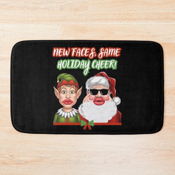 Item preview, Christmas plastic surgery.Elf and Santa after plastic surgery. designed and sold by JAGA-ALIME.
