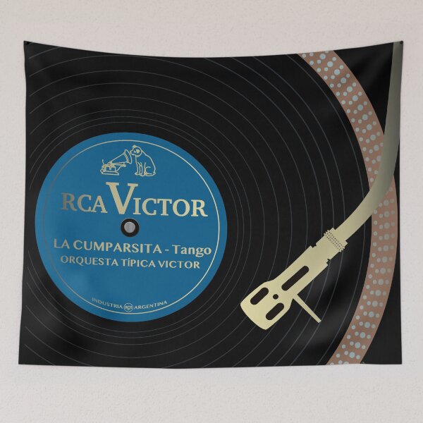 Item preview, Vintage La Cumparsita Argentine Tango Vinyl Album Graphic Design designed and sold by infinitetango.