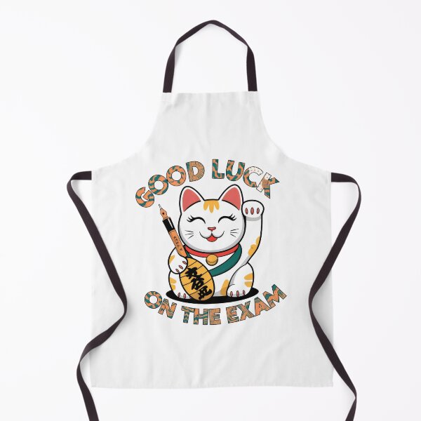 Item preview, Cat of happiness, good luck on the exam - student, sdudent, school, exam - test - end of the school year designed and sold by Cherry-Cat.
