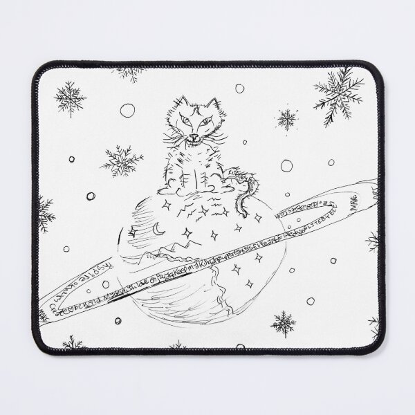 Item preview, Gato Espacial en Invierno by ElitebyElise designed and sold by ElitebyElise.