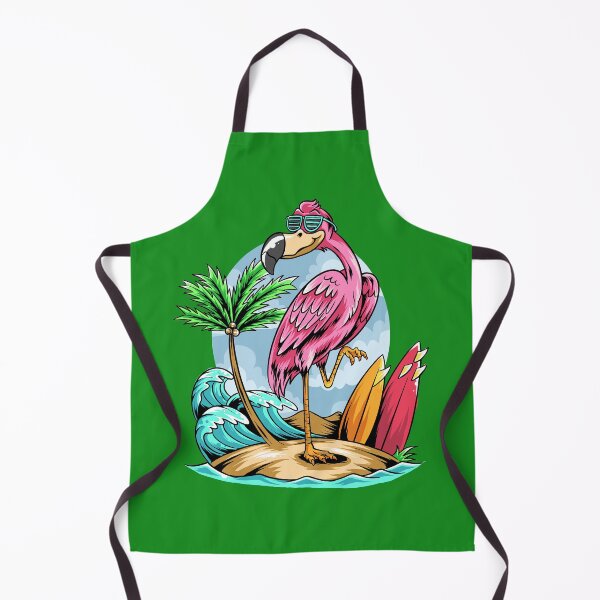 Item preview, Funny Pink Flamingo cartoon designed and sold by YoshiArtDesign.