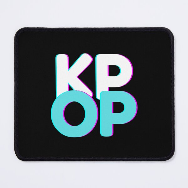 Item preview, Kpop Blue and White Text designed and sold by Hyunnibear.