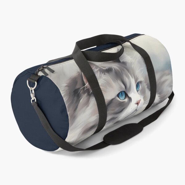 Item preview, Norwegian Forest Cat with Blue Eyes designed and sold by CalmnessbyChoice.