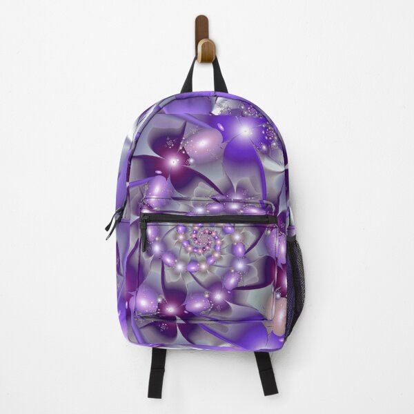 Item preview, Abstract purple fractal flower spinning design designed and sold by pinkal.