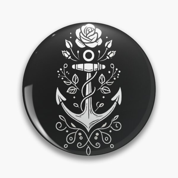 Item preview, Symbolic Anchor and Rose Art designed and sold by Desireehaz.