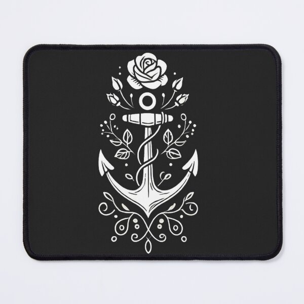 Item preview, Symbolic Anchor and Rose Art designed and sold by Desireehaz.