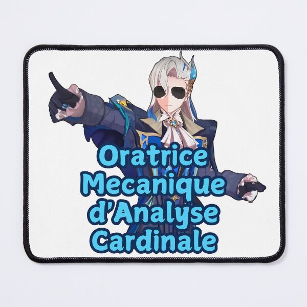 Item preview, Neuvillette oratrice mecanique d'analyse cardinale Genshin impact meme designed and sold by NamG7.