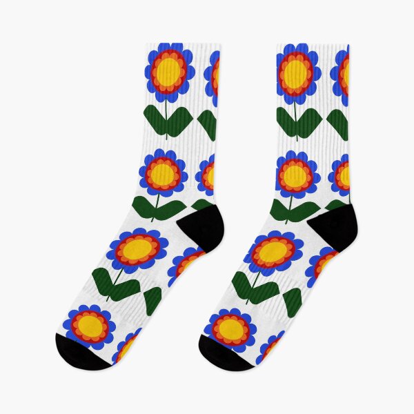 Item preview, Beautiful painted colorful flower - folk embroidery and cutout pattern designed and sold by mikistudio.