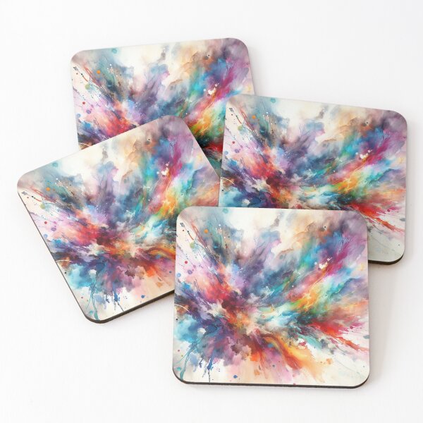 Item preview, explosion of colors designed and sold by blackwhiteblue.
