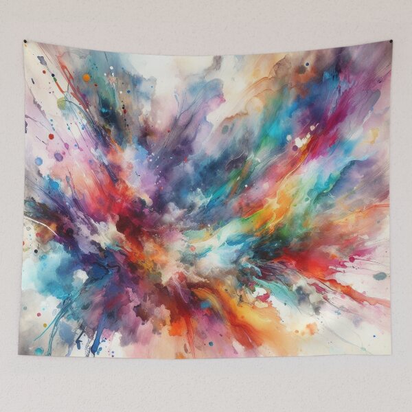 Item preview, explosion of colors designed and sold by blackwhiteblue.