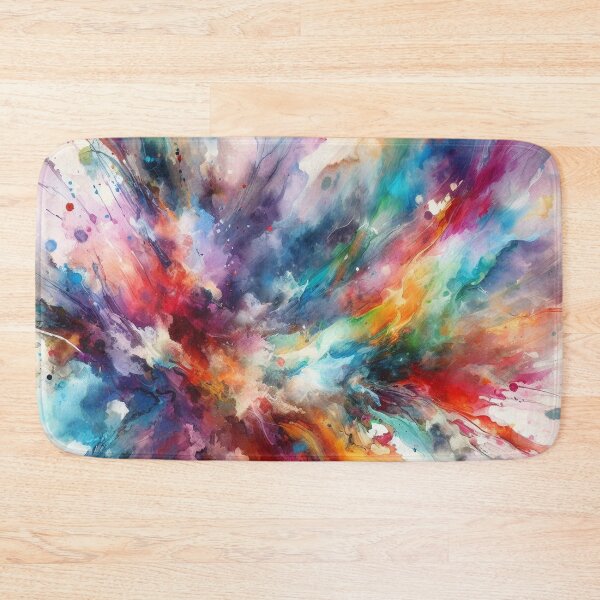 Item preview, explosion of colors designed and sold by blackwhiteblue.