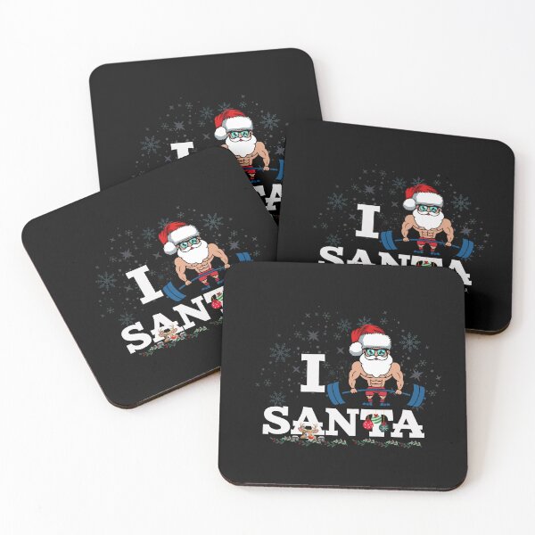 Item preview, I Love Santa, Man With a Beard ,Merry Christmas,Fitness Motivation,Funny Cute Christmas Shirt Design,Christmas Tee  designed and sold by MarlenaMadlen.