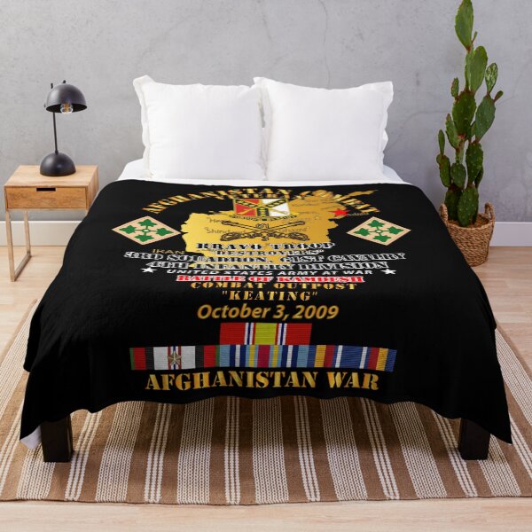 Item preview, Battle Kamdesh COP Keating - 61st Cavalry w AFGHAN SVC designed and sold by Military Insignia Products.