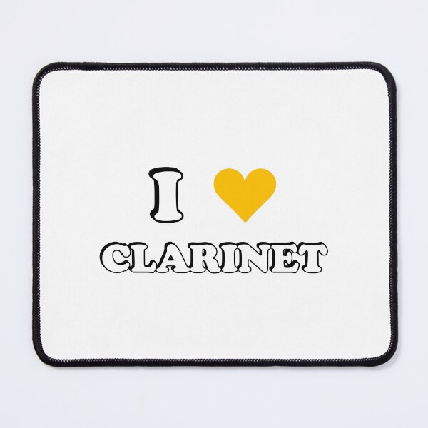 Item preview, I love clarinet designed and sold by Inspirationmotivation.