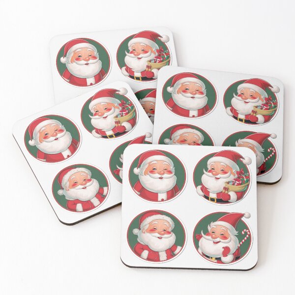 Item preview, Christmas Funny Cute Santa Claus,Holiday Pattern,Christmas Pattern designed and sold by Expressions-Sel.