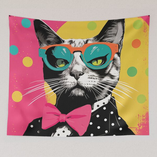 Item preview, Pop Art Cat designed and sold by Rtymer.