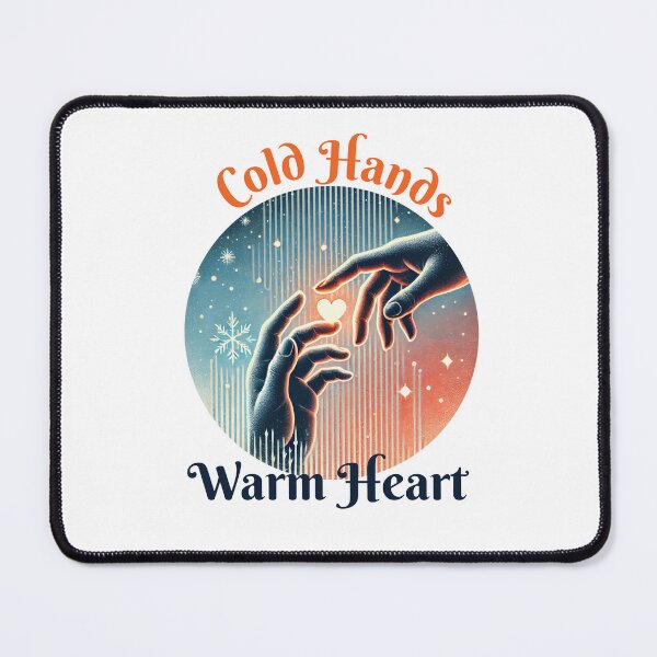 Item preview, Embrace the Warmth: Cold Hands, Warm Heart designed and sold by psycoHTG.