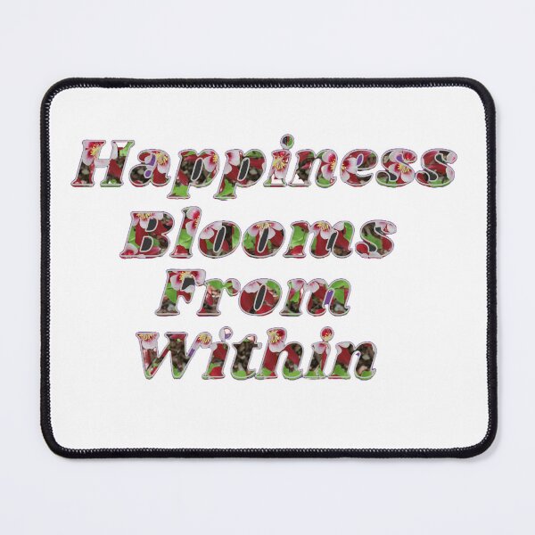 Item preview, Happiness Blooms From Within designed and sold by GenuineNewBe.