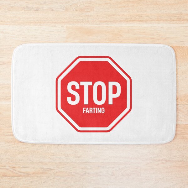 Item preview, Stop Farting - Funny Stop Sign designed and sold by Bleak Shirt.