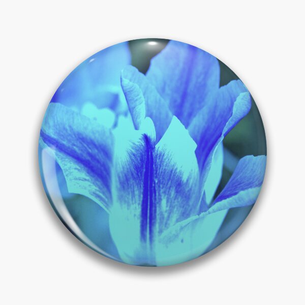 Item preview, Blue flower designed and sold by Kacharava.
