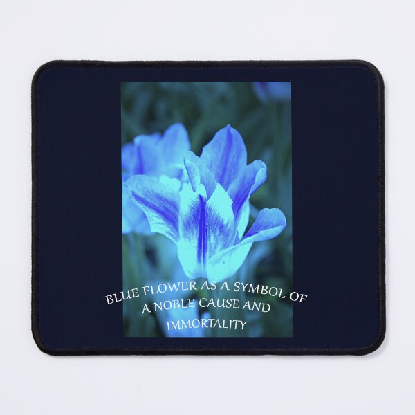 Item preview, Blue flower designed and sold by Kacharava.