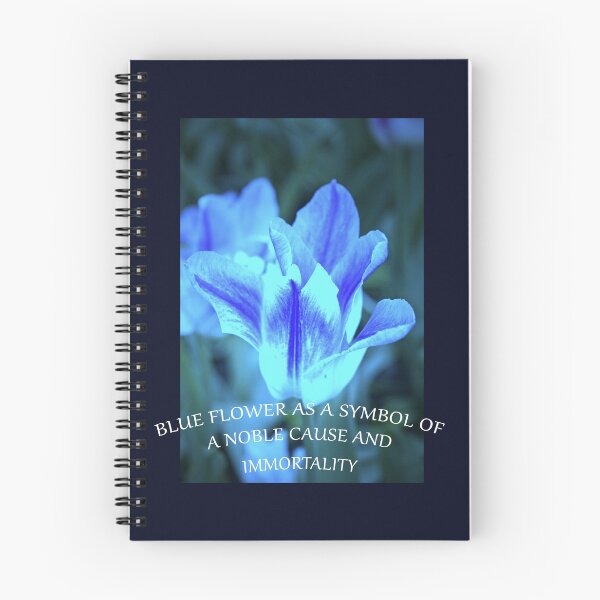 Item preview, Blue flower designed and sold by Kacharava.