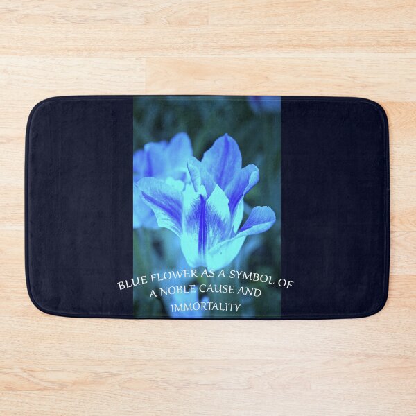 Item preview, Blue flower designed and sold by Kacharava.