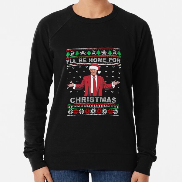 Item preview,  I'll Be Home for Christmas-Funny President Trump designed and sold by TavellynArt.