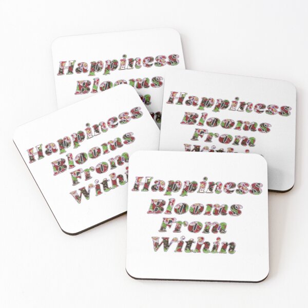Item preview, Happiness Blooms From Within designed and sold by GenuineNewBe.