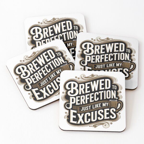 Item preview, Brewed Perfection Humor designed and sold by Lily-and-Lyle.