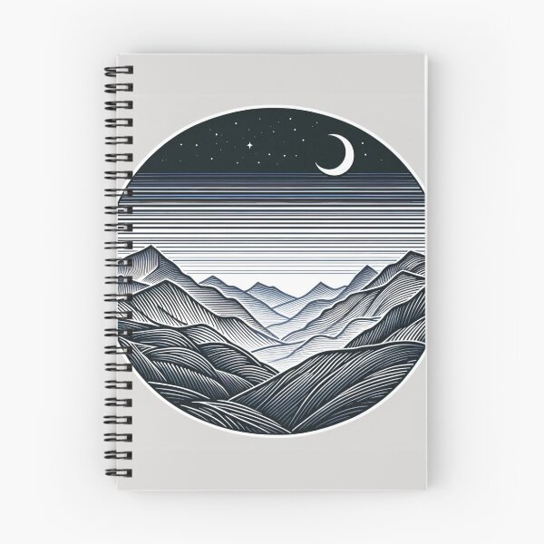Item preview, Between The Mountains And The Stars designed and sold by Origami-BA.