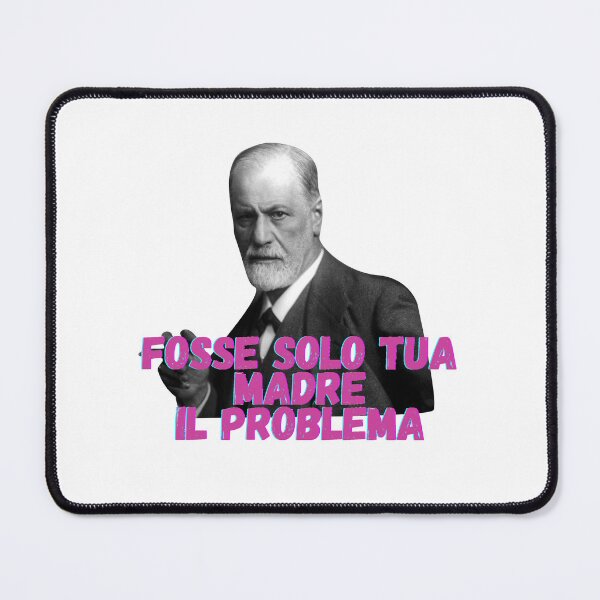 Item preview, Freud Psychology Meme Sticker designed and sold by ones-artstudio.