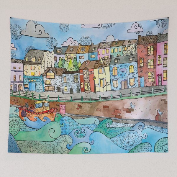 Item preview, Time at Weymouth Harbour designed and sold by CPascoeArt.