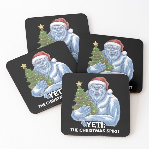 Item preview, Yeti: The Christmas Spirit - Festive Yeti with Tree designed and sold by Prime-Studio.