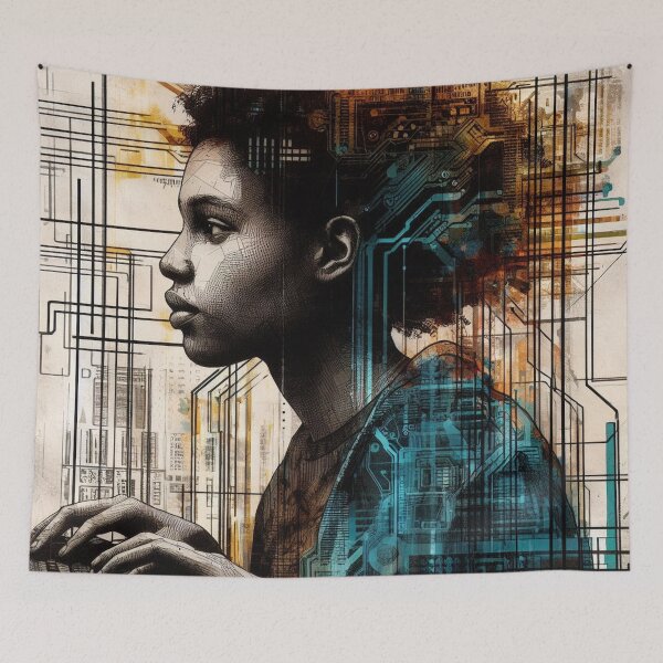 Item preview, Digital Nomad designed and sold by blackwhiteblue.